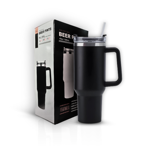 Copo Térmico Grande 1200ml com Canudo