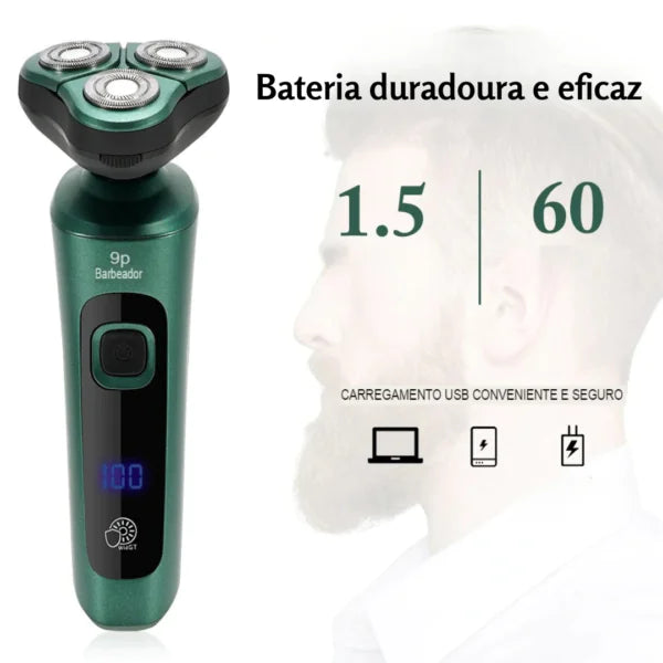 Barbeador Elétrico - Shaver 9D