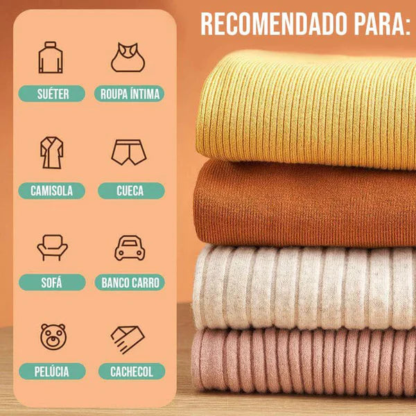 Removedor de Bolinhas e Pelos de Roupas Portátil