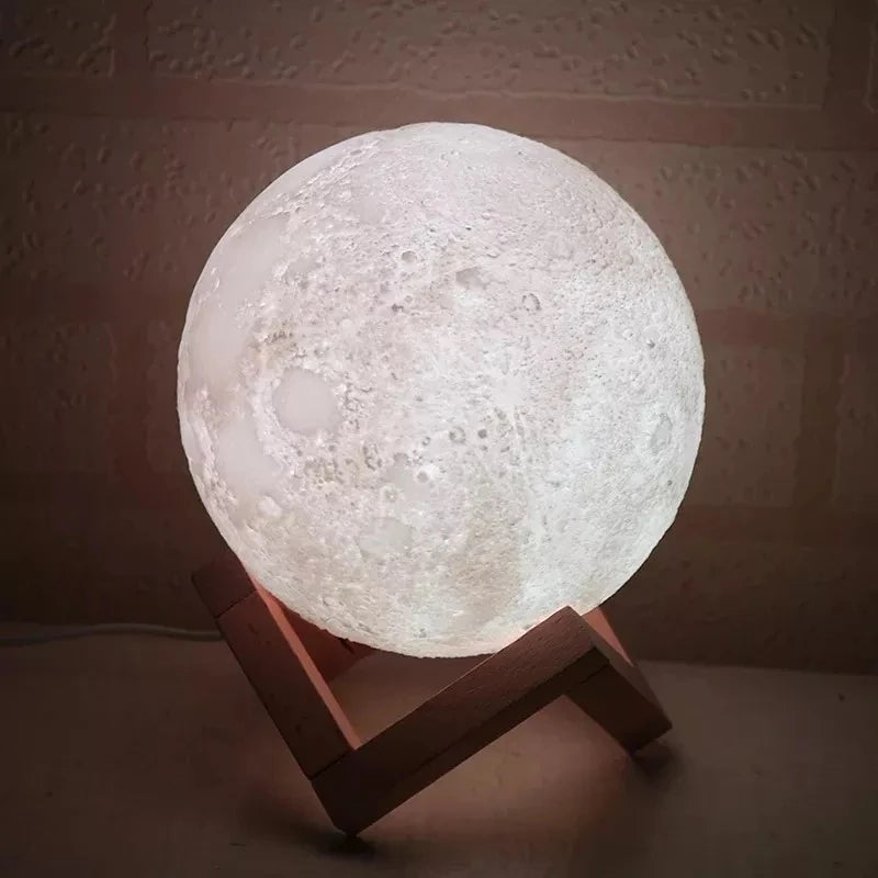 Luminária Umidificadora 3D FullMoon™