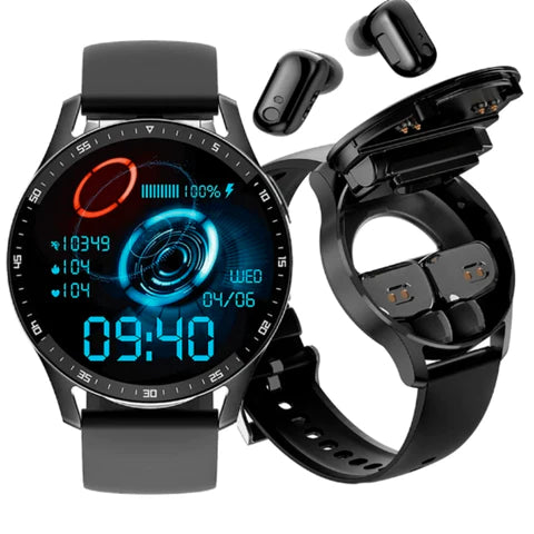 Smart Watch com fone sem fio integrado